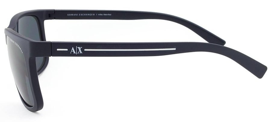 Óculos de Sol Armani Exchange AX4041SL - Azul Escuro Fosco - 815787/58 - Image 2